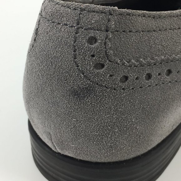 Franklin & Freeman Robinson Suede Brogue Wingtips - Picture 7 of 11